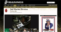 Desktop Screenshot of 2ndmardiv.marines.mil