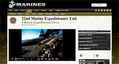 Desktop Screenshot of 22ndmeu.marines.mil