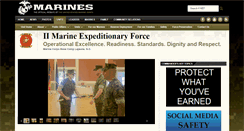 Desktop Screenshot of iimef.marines.mil